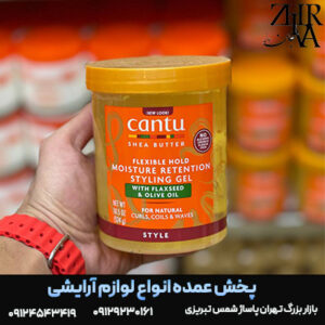 ژل مو حالت دهنده و مرطوب کننده حاوی دانه کتان و روغن زیتون کانتو